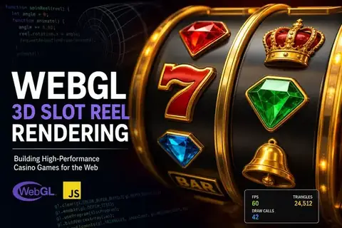 WebGL rendering for casino slots